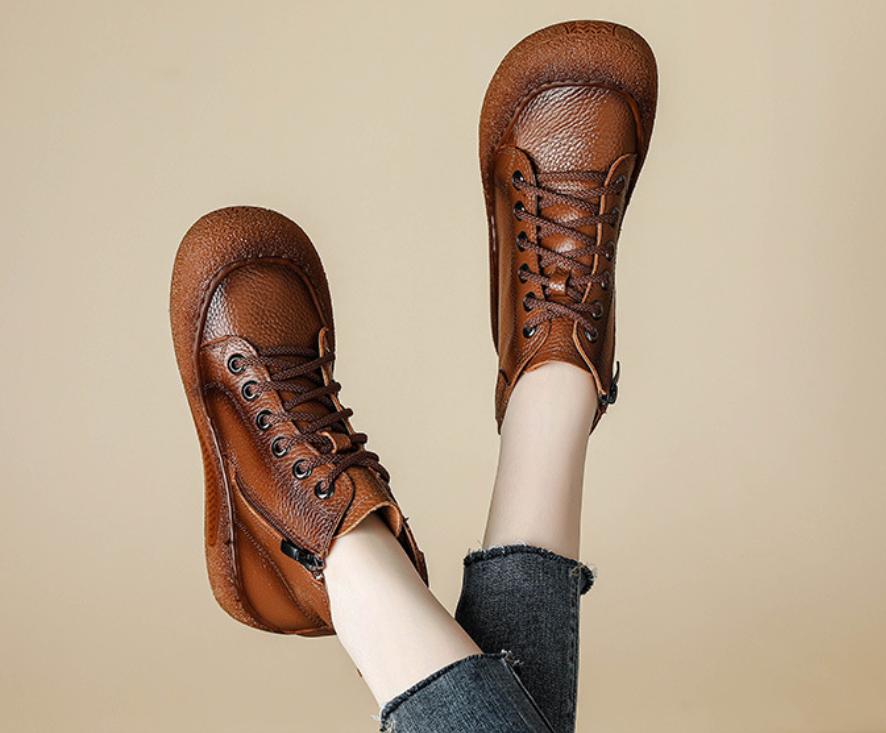 Versatile Leather soft Boots