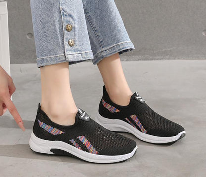 Mesh Platform Soft Sole Breathable Sneakers